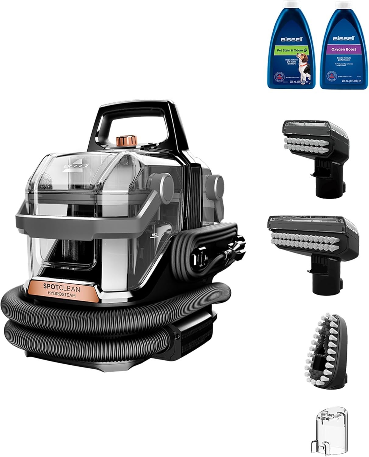 Bissell Spotclean Hydrosteam 3689f | Powerful 1100w Spot Cleaner For