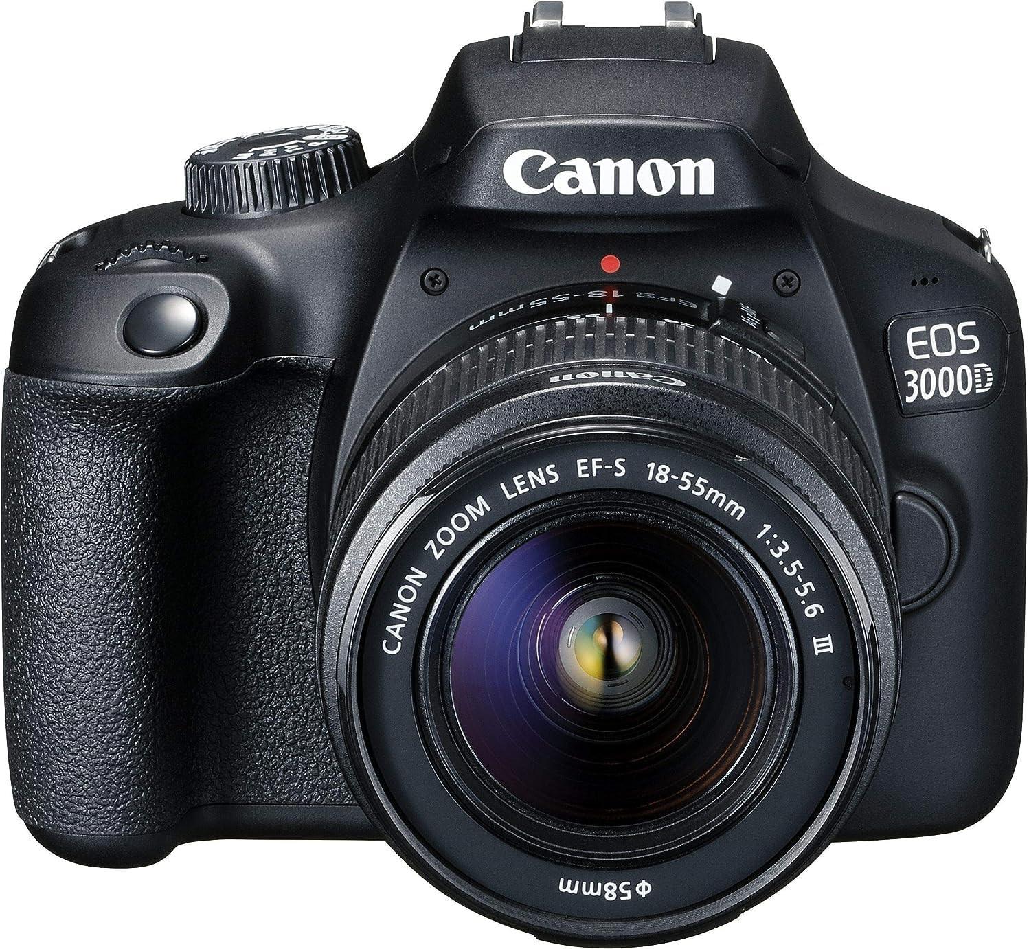 Canon Eos 3000d Dslr Camera With 18-55mm Lens
