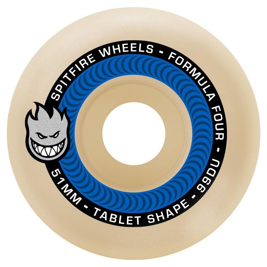Spitfire Tablets F4 99d 52mm Skateboard Wheels