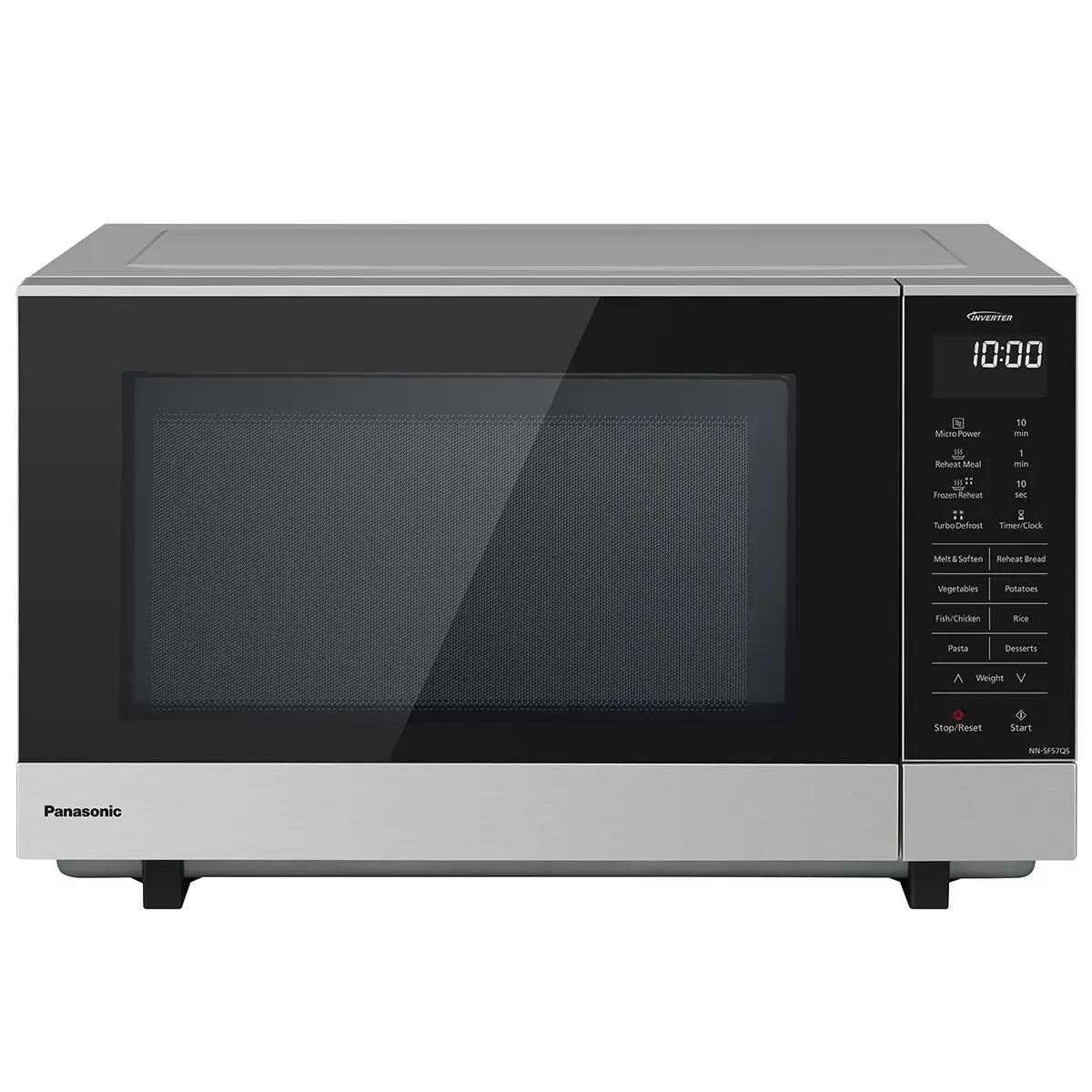 Panasonic® 27l Flatbed Inverter 1000w Microwave Without Turntable