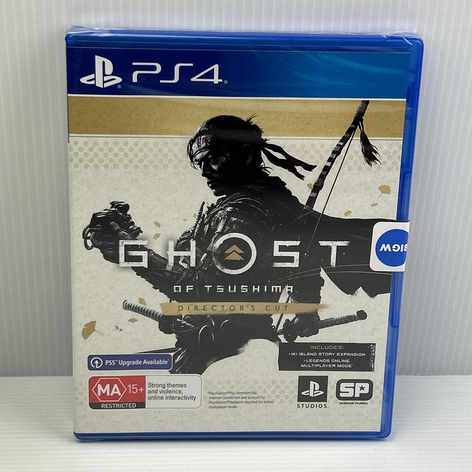 Ghost Of Tsushima: Director’s Cut Ps4 Playstation Aus Game Sealed Ps5 Compatible
