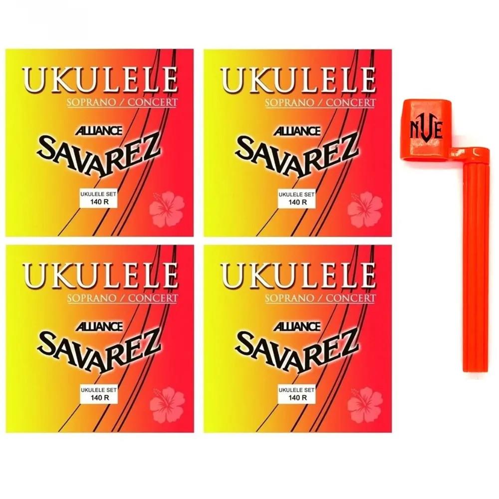 Savarez Ukulele Strings Soprano / Concert Alliance Full Set - 4 Sets