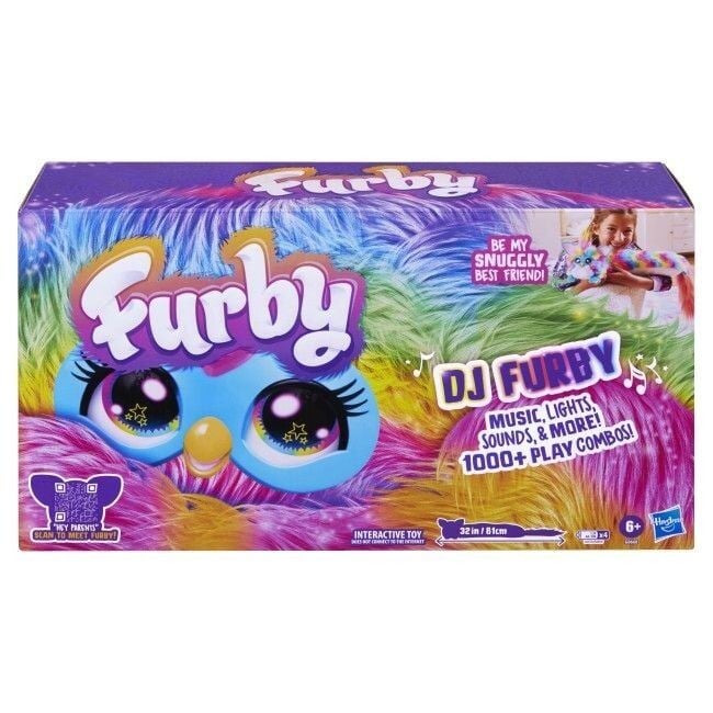 Furby Dj Furby Interactive Toy Rainbow