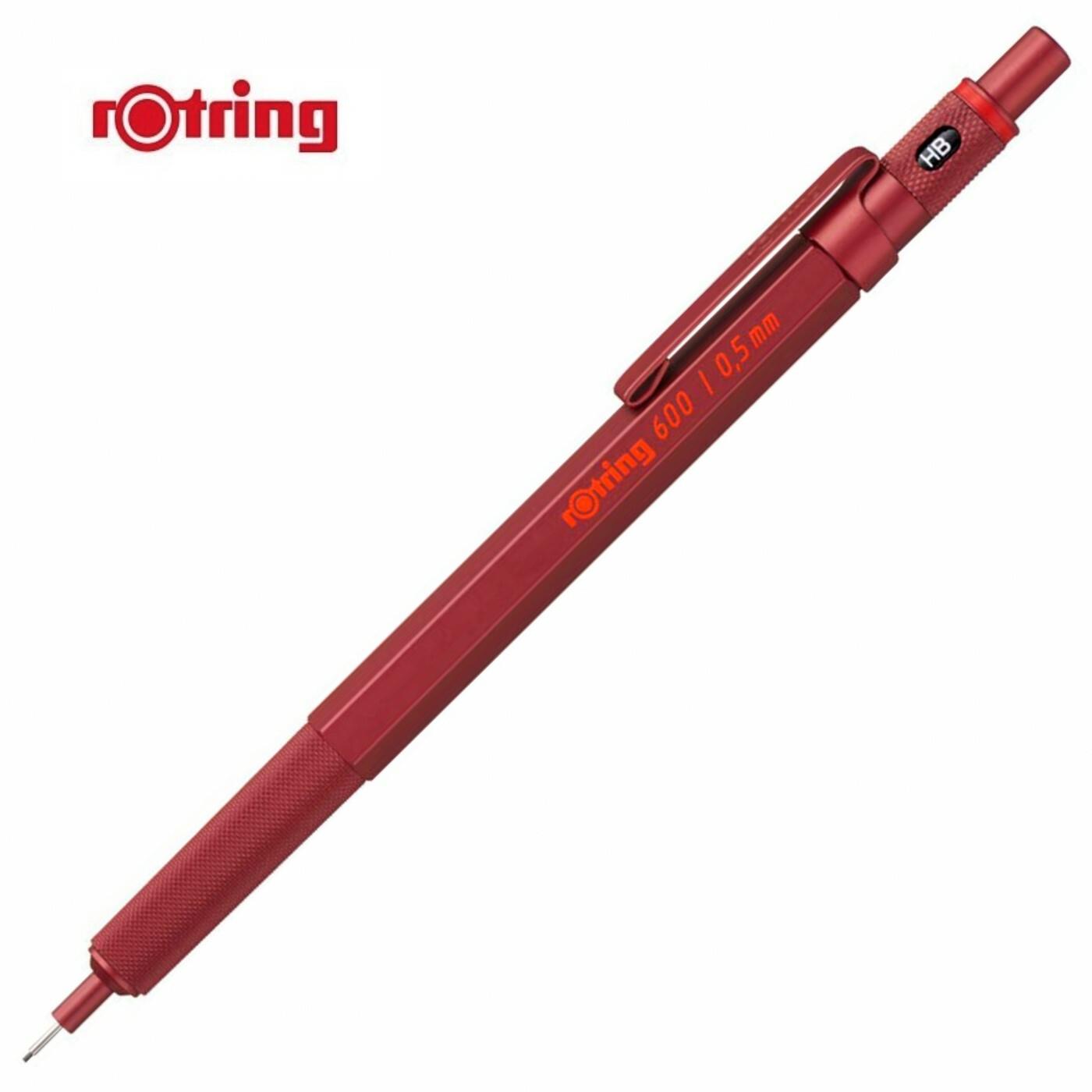 Rotring 600 Drafting Mechanical Pencil - Madder Red 0.5mm [2020