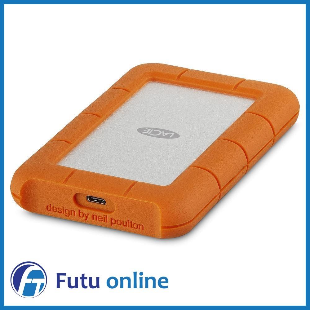 Lacie Rugged Usb-c 2tb Hdd External Portable Hard Drive Stfr2000800
