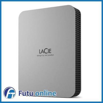 Lacie 1tb Hdd Mobile Drive Silver Usb Type-c Portable Hard Drive