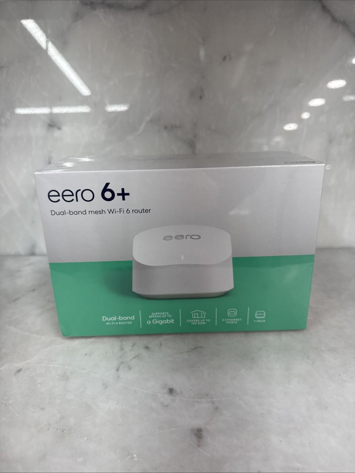Eero 6+ 2402 Mbps 2 Port Wireless Router - R010115