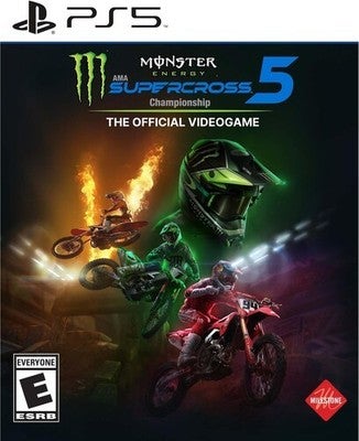 Monster Energy Supercross 5 For Playstation 5 [new Video Game] Playstation 5
