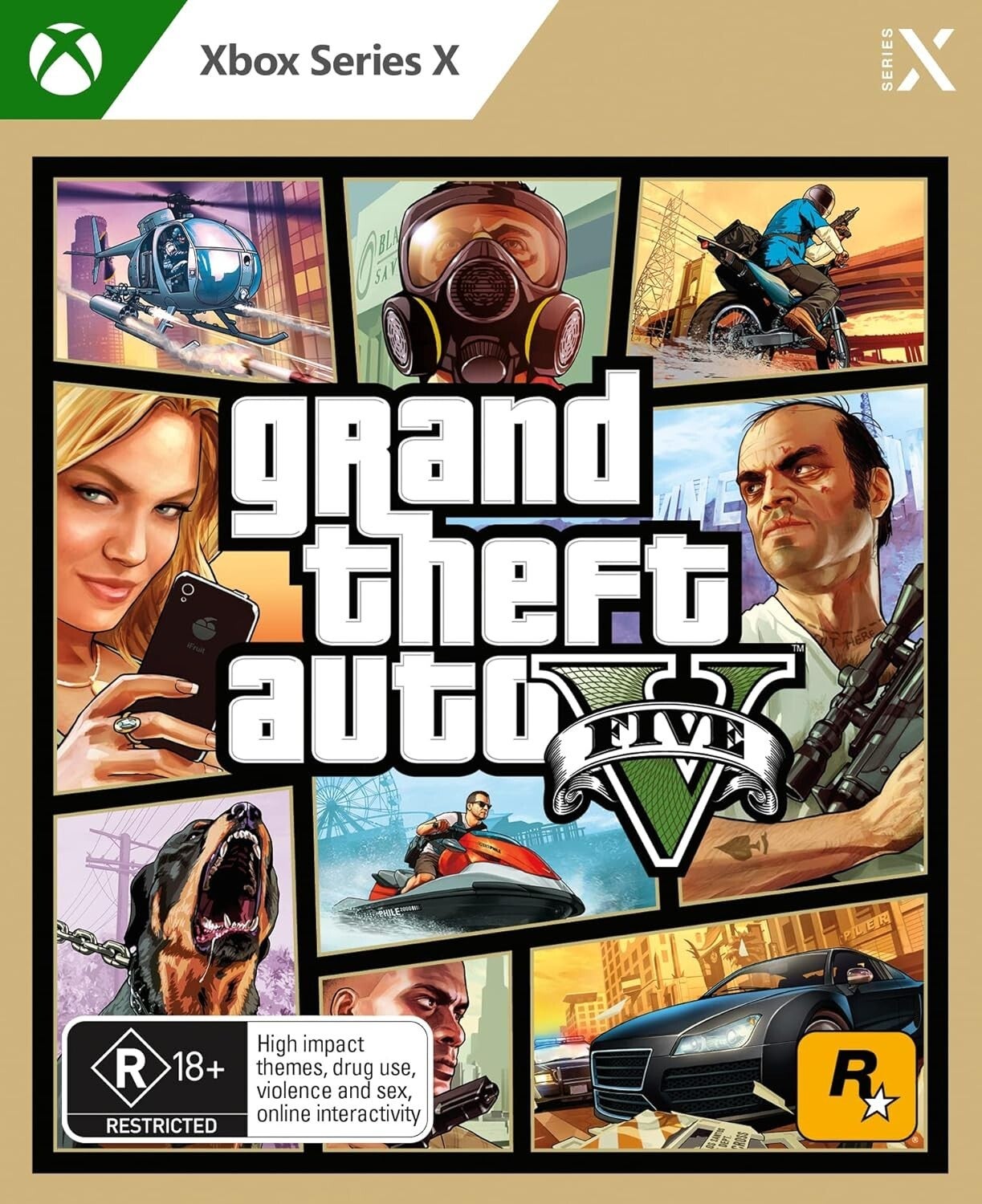 Grand Theft Auto V Gta V Xbox Series X Brand Sealed