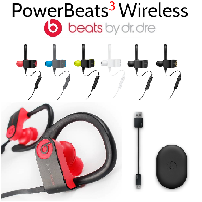 Beats Dr Dre Powerbeats3 Wireless Bluetooth In Ear Headphones - Au Seller
