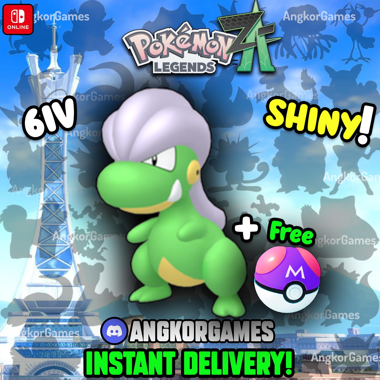 ✨ Shiny Bagon ✨ 6iv ✨ Level 5 ✨ Pokemon Legends Za