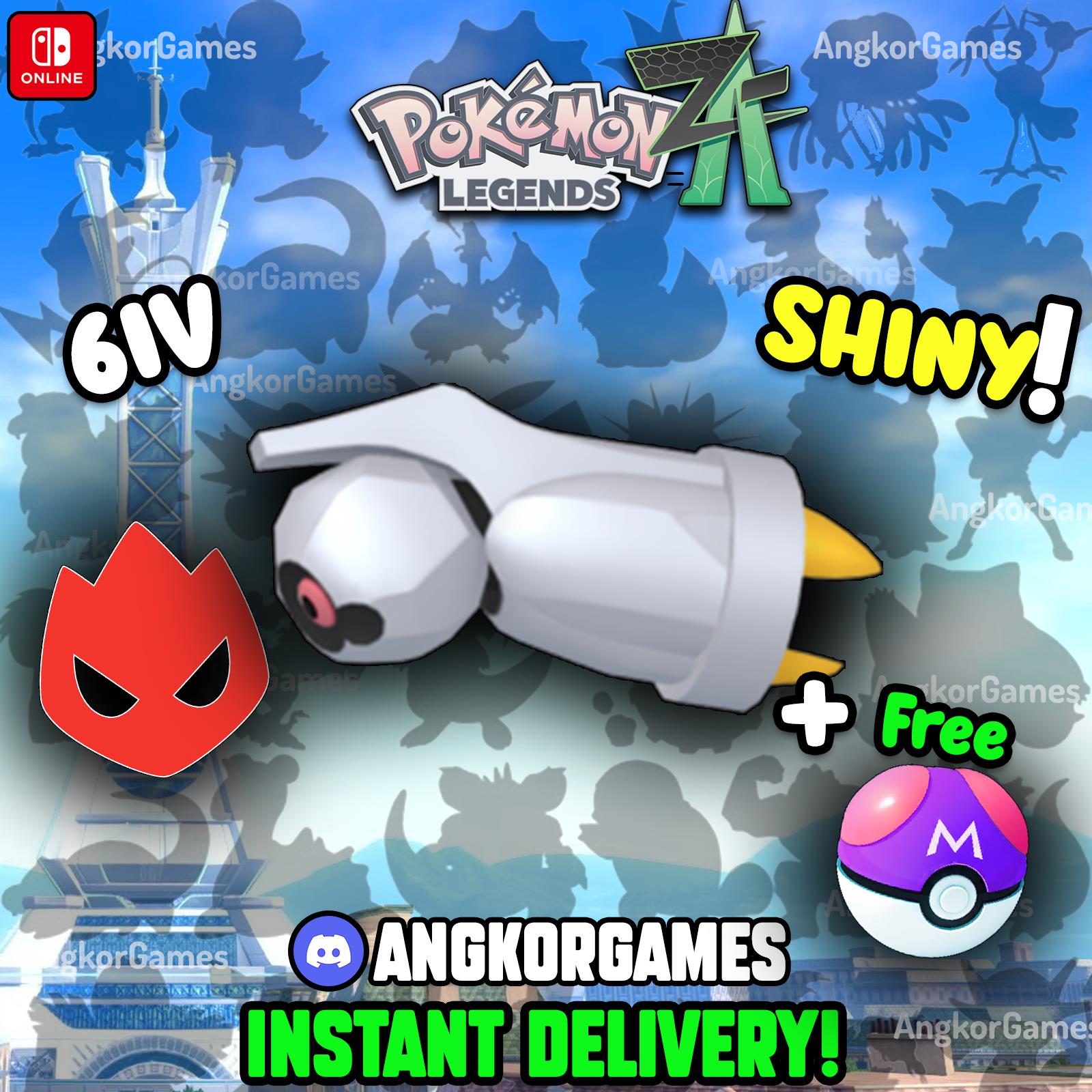 ✨ Shiny Beldum ✨ Alpha 6iv ✨ Pokemon Legends Za