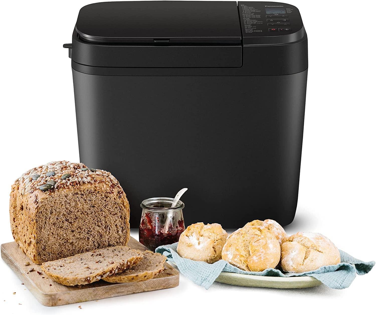 Panasonic Premium Automatic Bread Maker With Fruit/nut Dispenser,