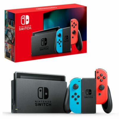 Neon Blue Neon Red Nintendo Switch 32gb Portable Touch Screen Gaming Console