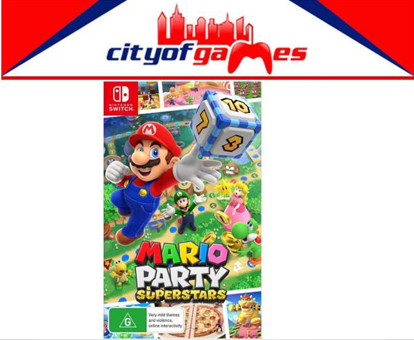 Mario Party Superstars Nintendo Switch Brand In Stock
