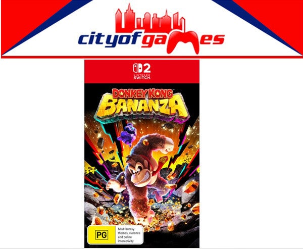 Donkey Kong Bananza Nintendo Switch 2 Edition Brand In Stock