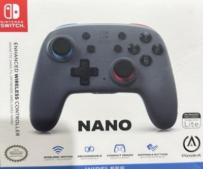 Nintendo Nano Enhanced Wireless Controller For Nintendo Switch (grey Neon)