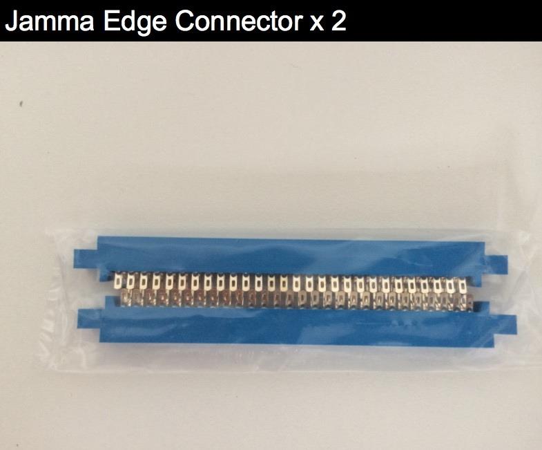 56 Pin Jamma Edge Connectors. Get 2 For The Price Of One