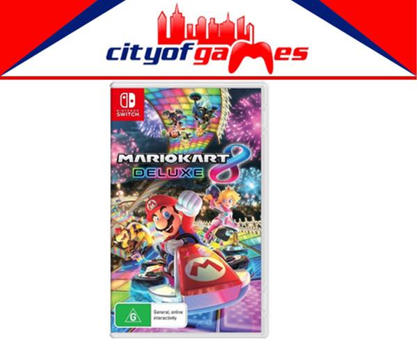 Mario Kart 8 Deluxe Nintendo Switch & Sealed
