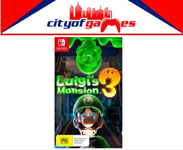 Luigi's Mansion 3 Nintendo Switch Game Brand In Stock Now