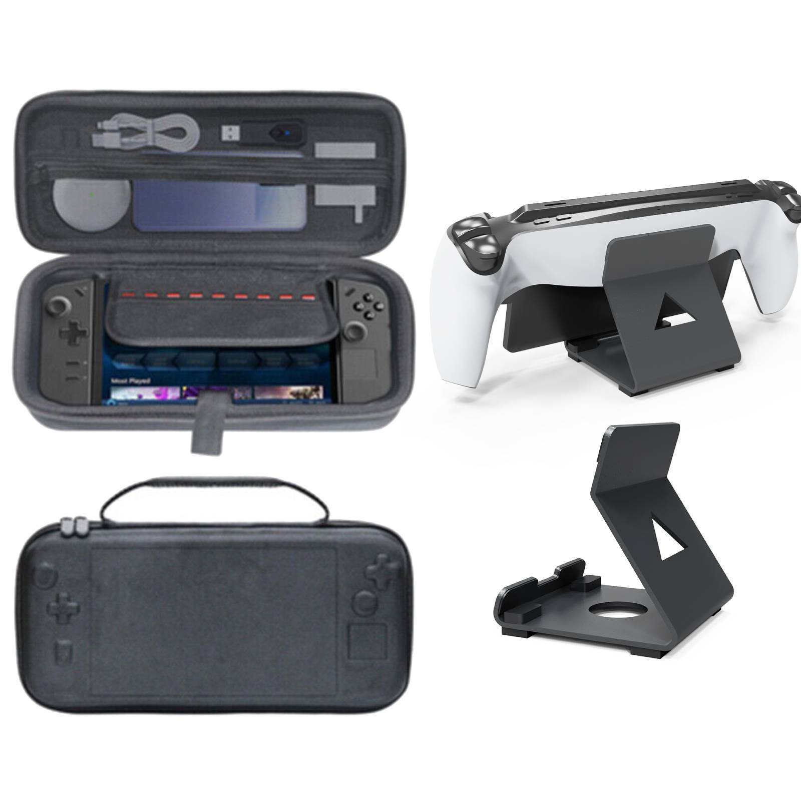 For Lenovo Legion Go Gaming Console Hard Portable Case Storage Bag/desktop Stand
