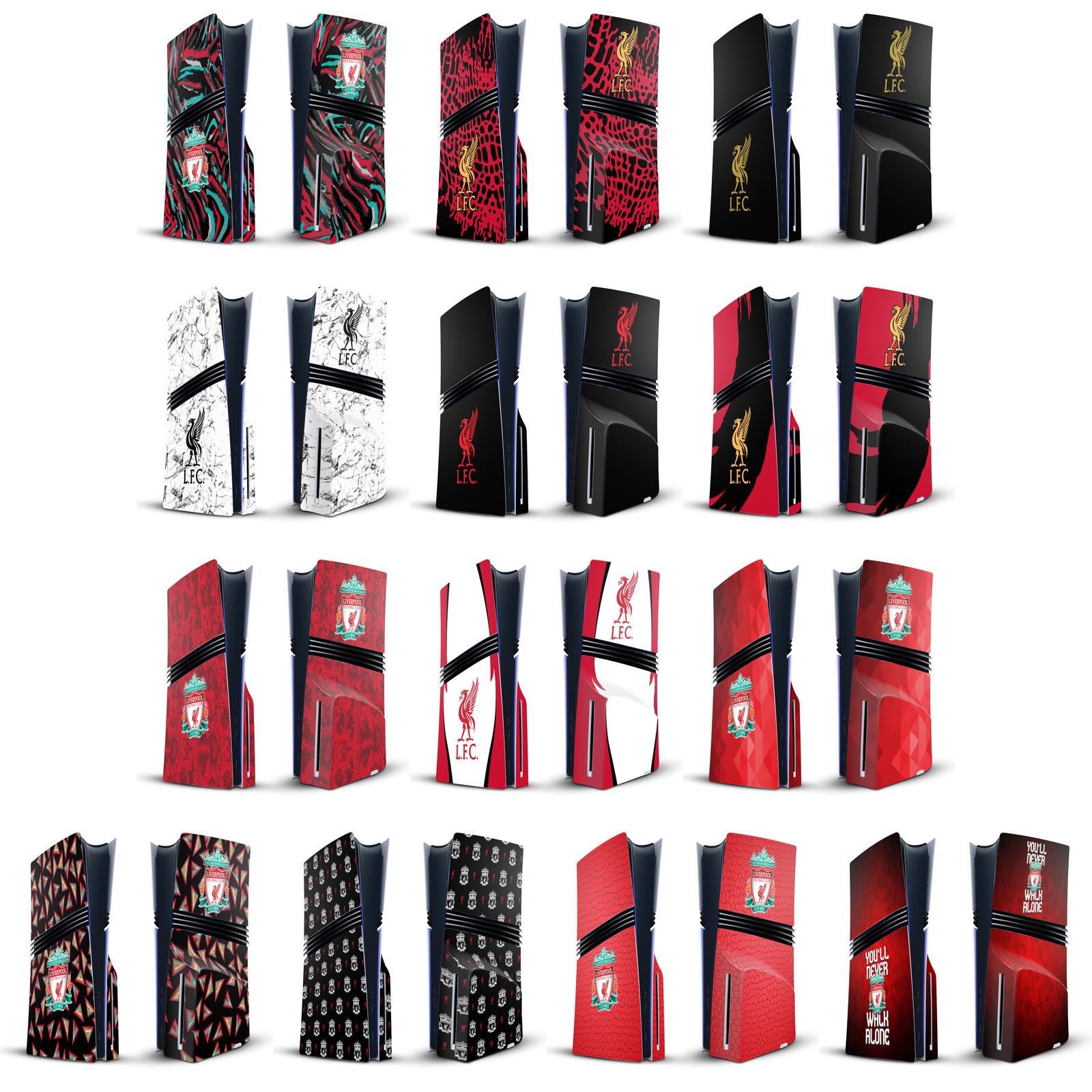 Liverpool Art Vinyl Skin For Sony Playstation 5 Ps5 Pro Disc Edition Console