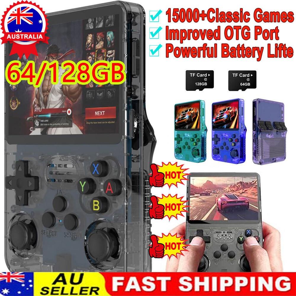 R36s Retro Handheld Game Console 64gb/128gb 15000+ Games Retro Handheld Games