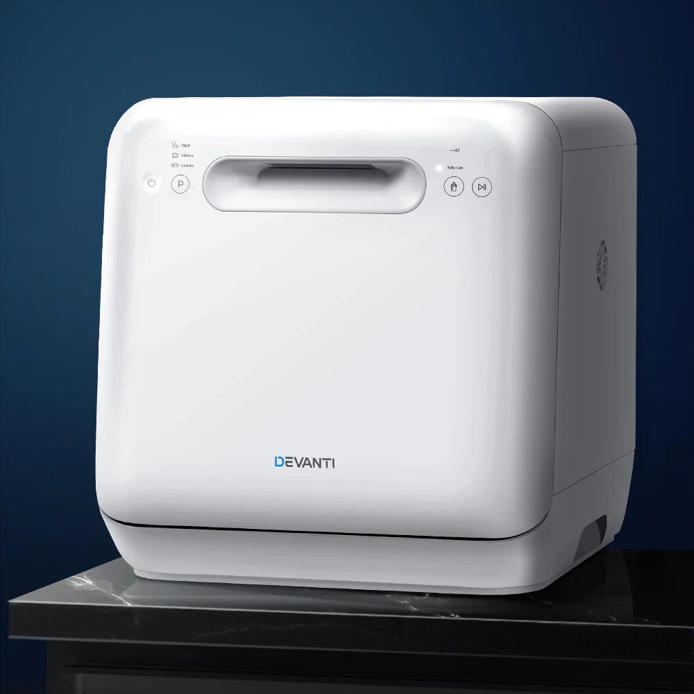 Devanti Benchtop Dishwasher 3 Place Bench Top Countertop Dish Washer