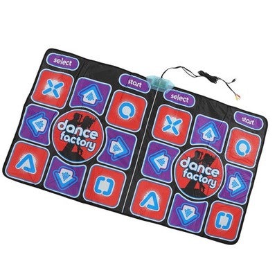 Dance Mat Musical Electronic Double User Rhythm Portable Electric Dance Floor^