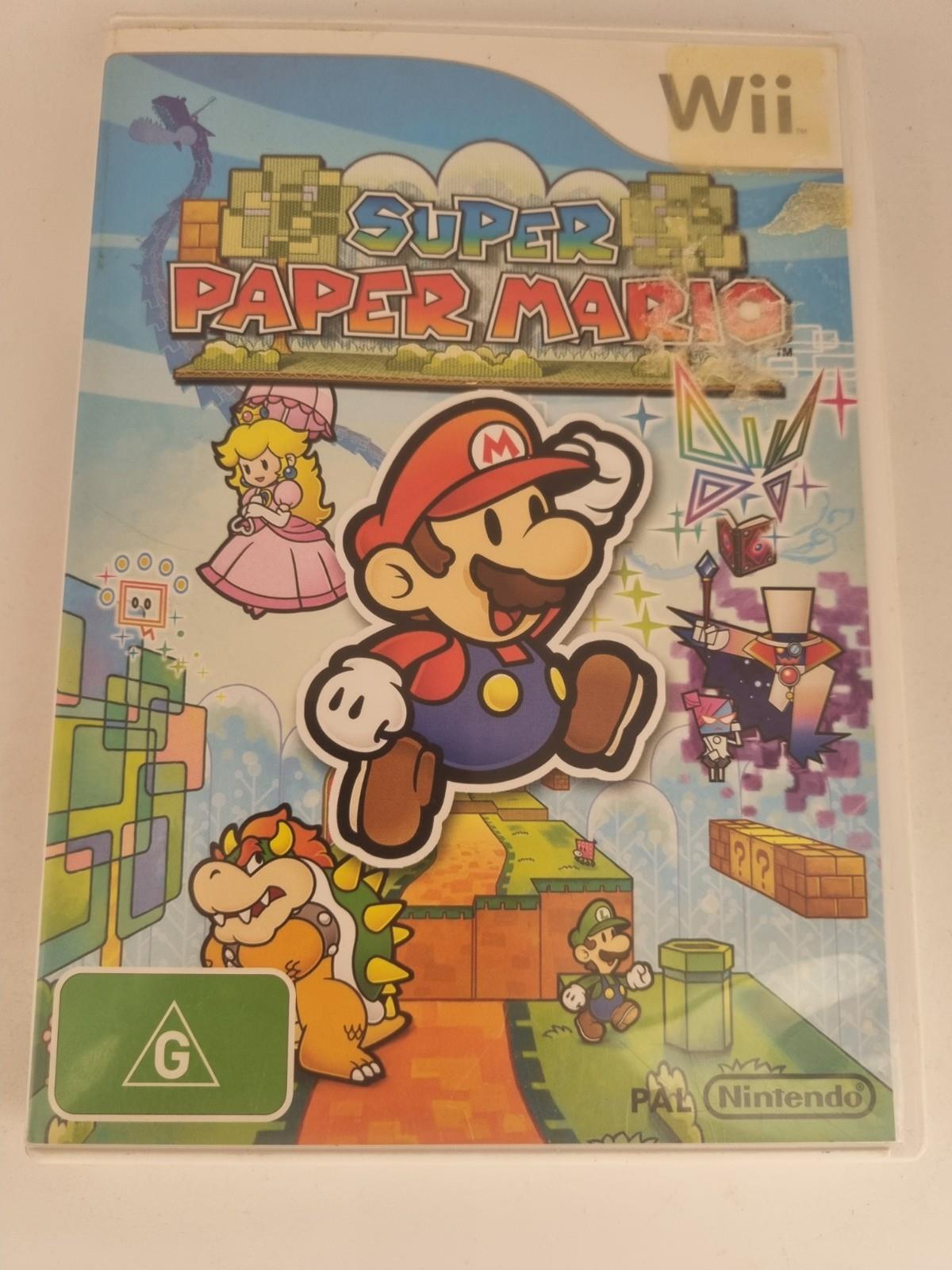 Super Paper Mario (nintendo Wii, 2007)