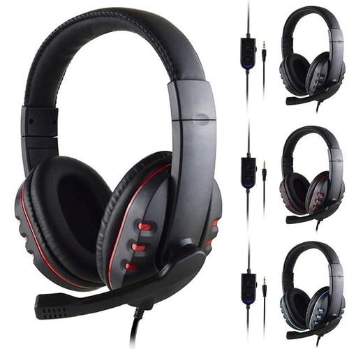 1pc Wired Gaming Headphones Gamer Headset With Microphone For Computer Laptop Pc