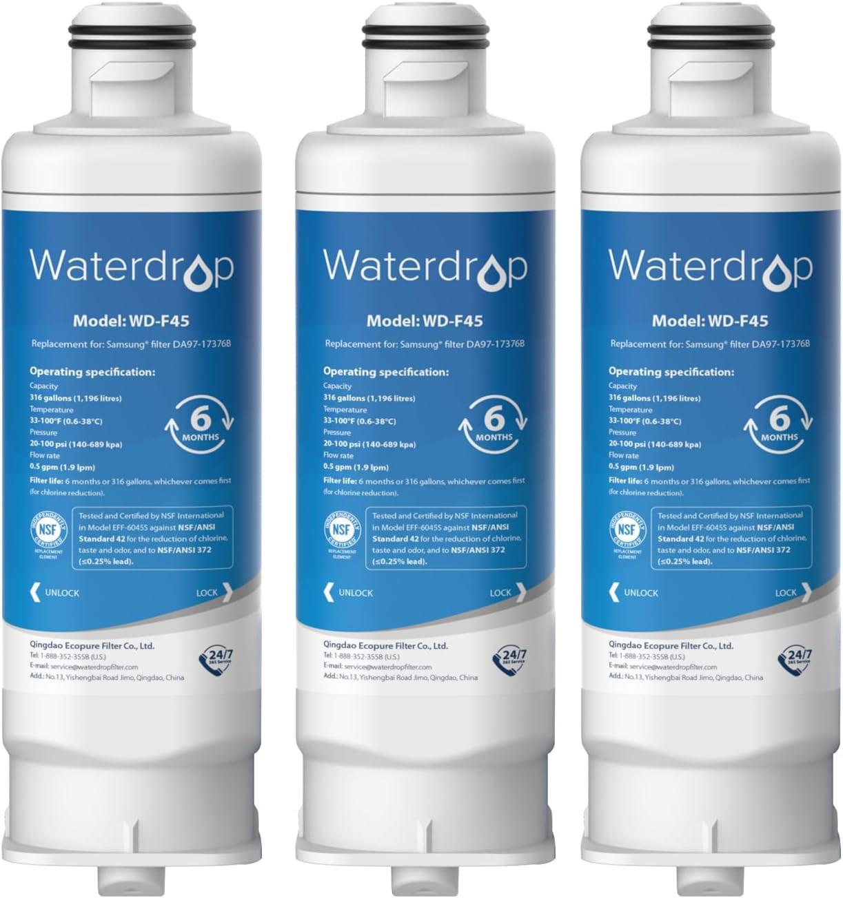 Waterdrop Water Filter Replacement For Samsung® Fridge Water Filter