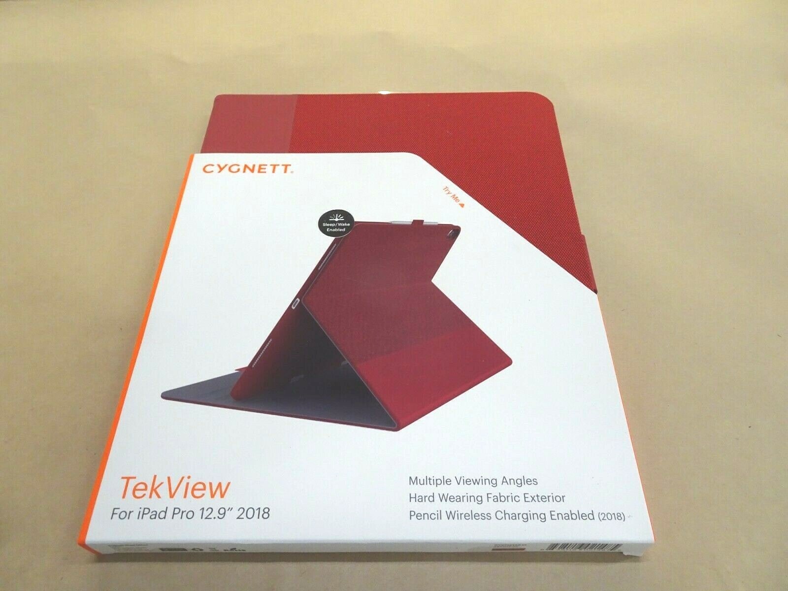 Cygnett Tekview Slimline Case For Ipad Pro 12.9" W Apple Pencil Holder