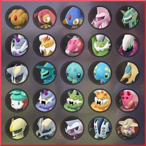 25 Shiny Legendary Pokemon Bundle Max Els Legendaries Pokémon Legends Arceus Pla