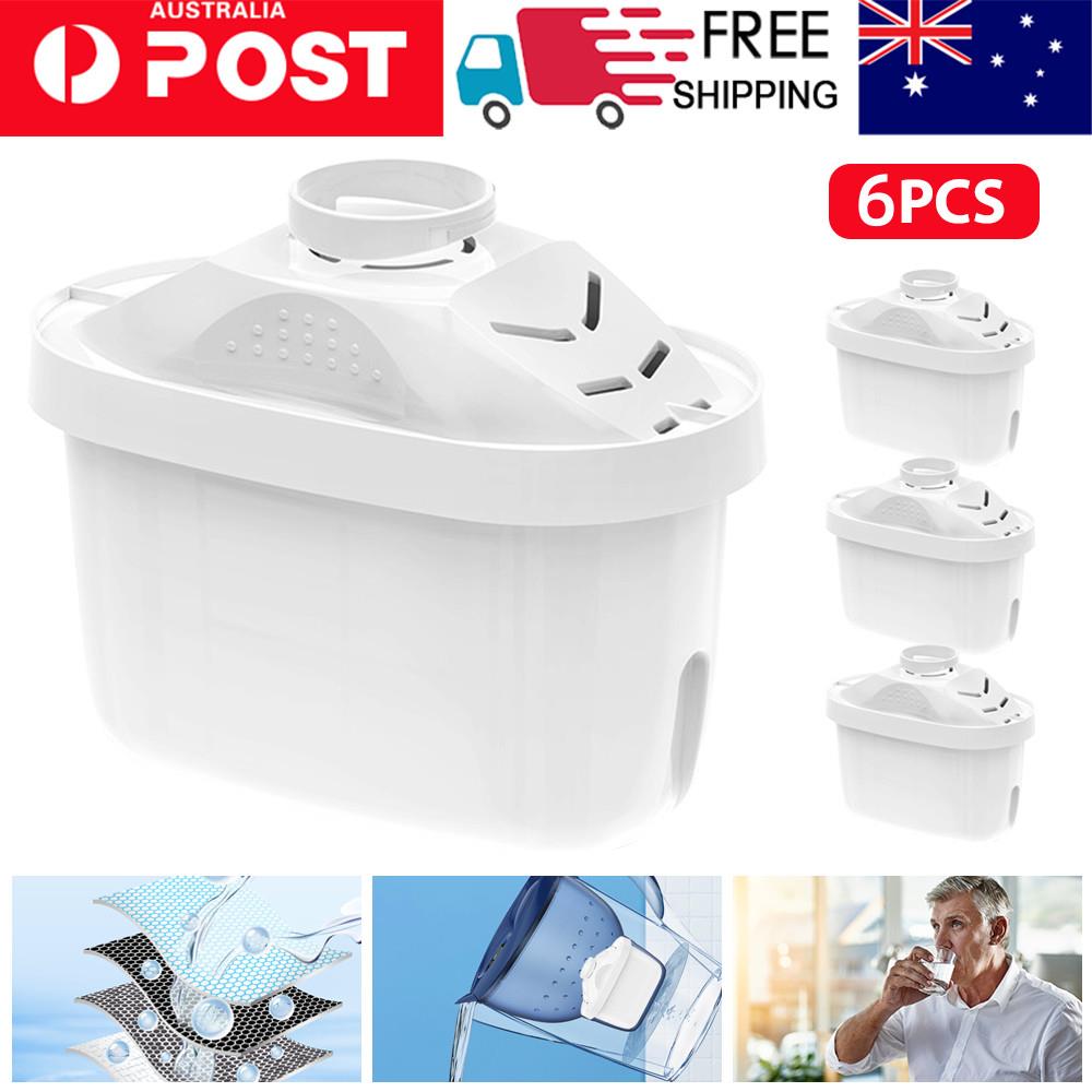 6pcs For Brita Maxtra+ Plus Water Filter Jug Replacement Cartridges
