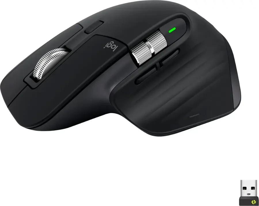 Logitech Mx Master 3s Wireless Mouse (910-006556) - Black