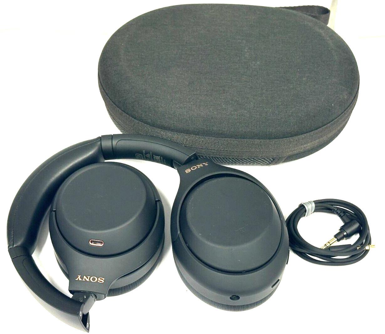Sony Wh-1000xm4 Wireless Noise Cancelling Over-ear Headphones (black)