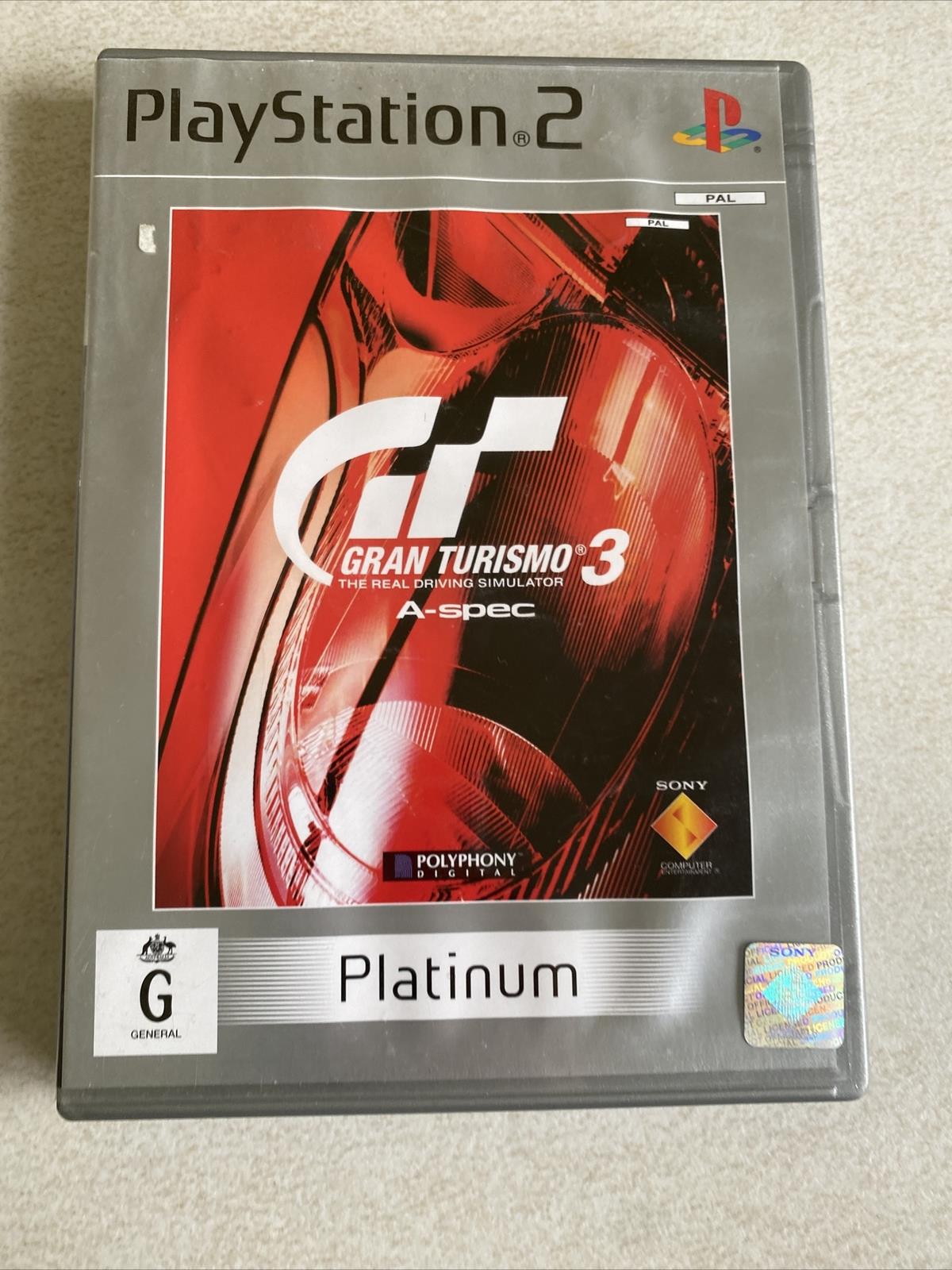 Gran Turismo 3: A-spec -- Platinum (sony Playstation 2, 2001)