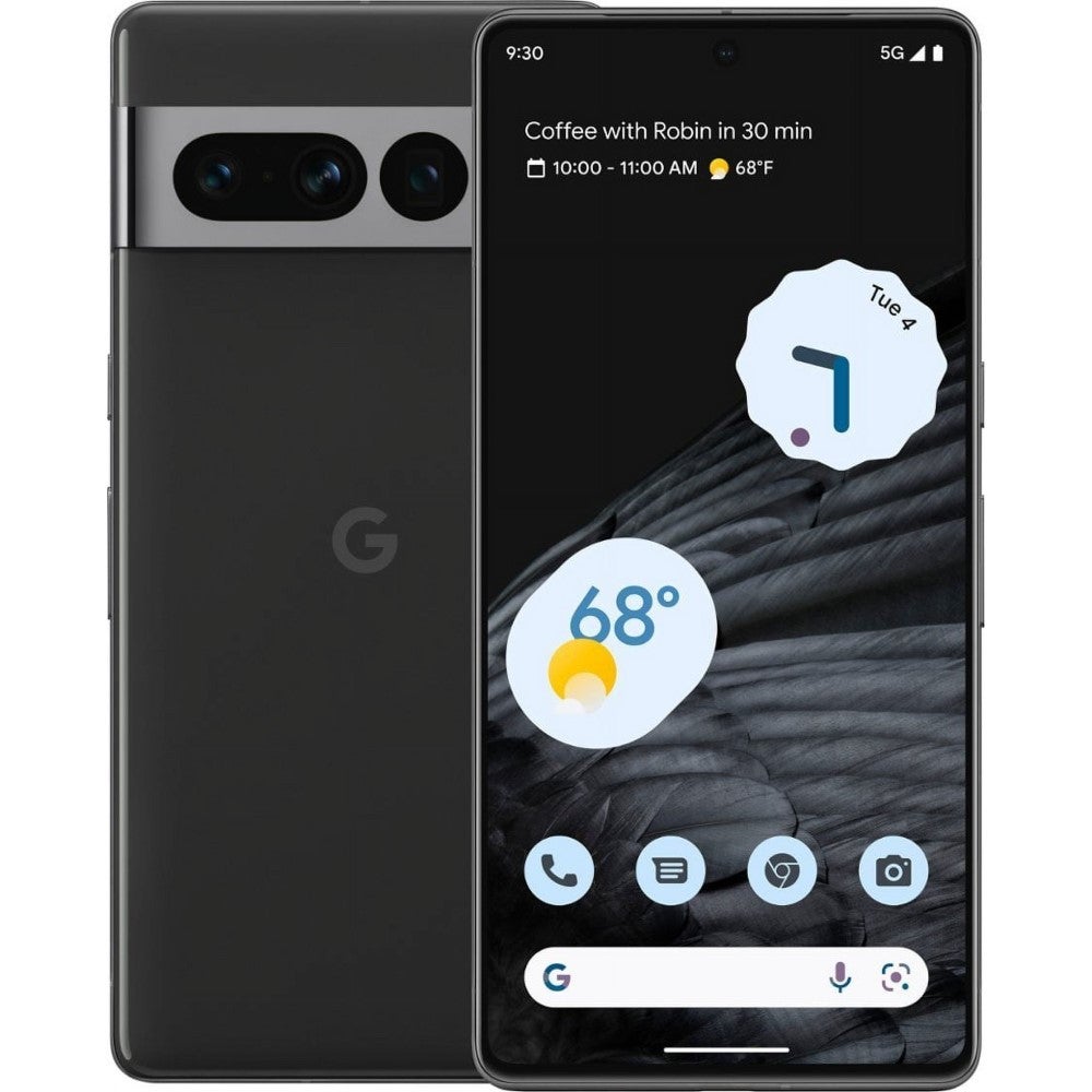 Google Pixel 7 Pro 5g Unlocked Smartphone 128gb - Obsidian Black