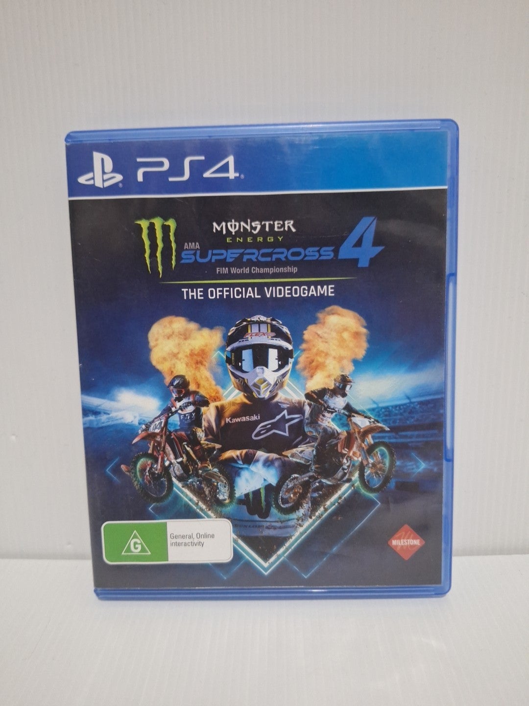 Monster Energy Supercross 4 (ps4, 2021) Game Pal