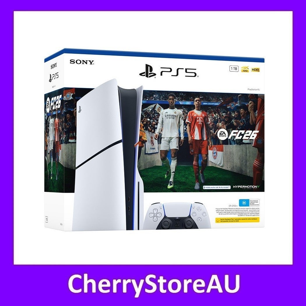 Ps5 Playstation 5 (slim) Disc Disk Console + Ea Sports 26 Fc26 Bundle