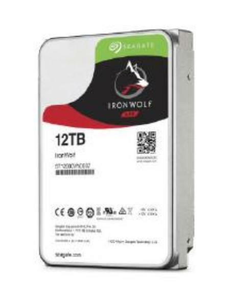 Seagate St12000vn0008 12tb 3.5" Ironwolf Sata3 Nas 24x7 7200rpm