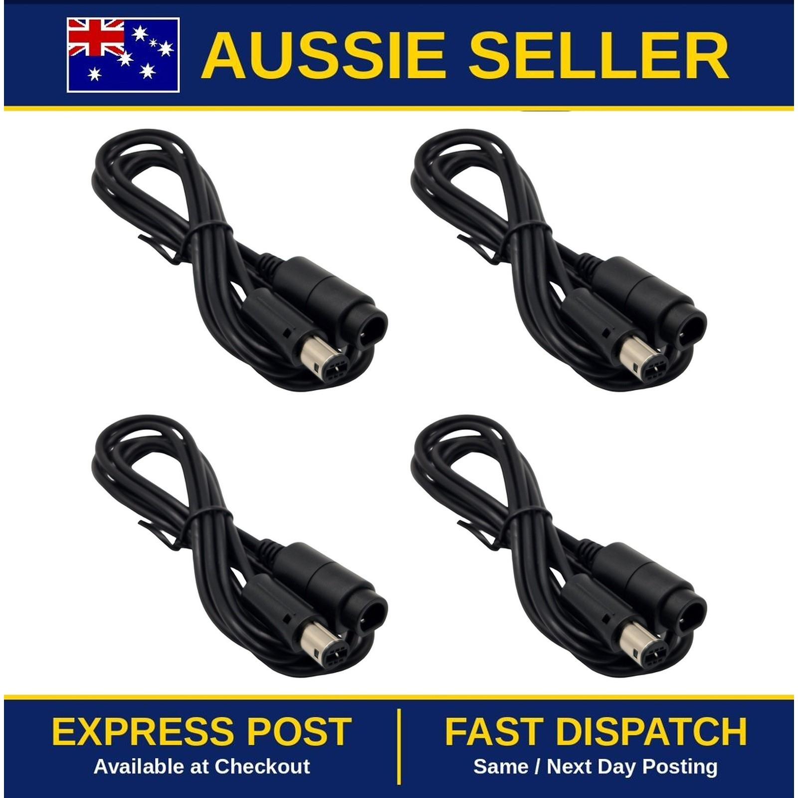 4pc Controller Extension Cable - For Nintendo Gamecube Controllers / Gamepad