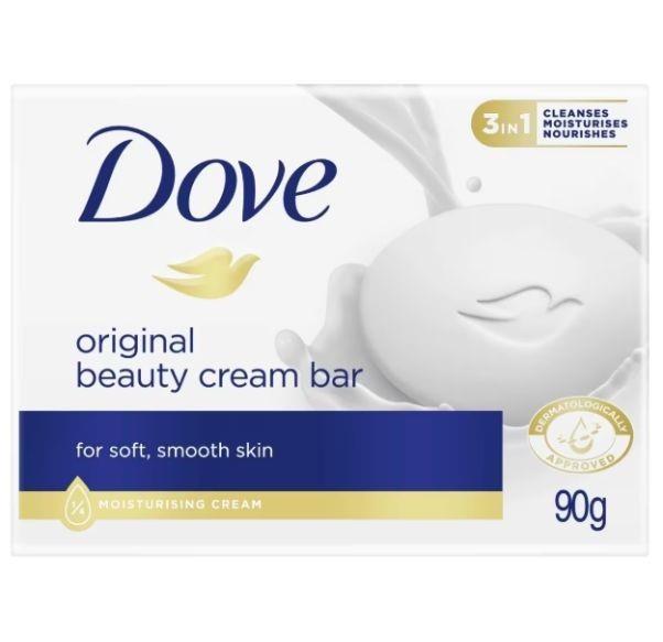Dove Beauty Cream Bar Original Soap (90g Bars)
