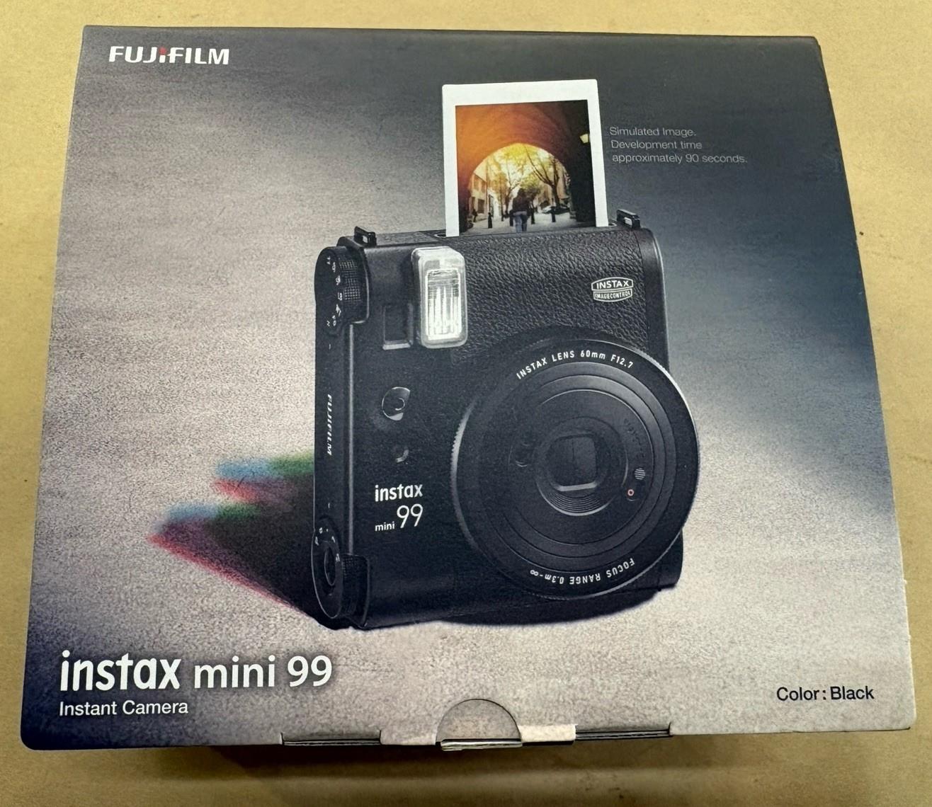 Fujifilm Instax Mini 99 Instant Camera Black (ins Mini 99th Ex D) -