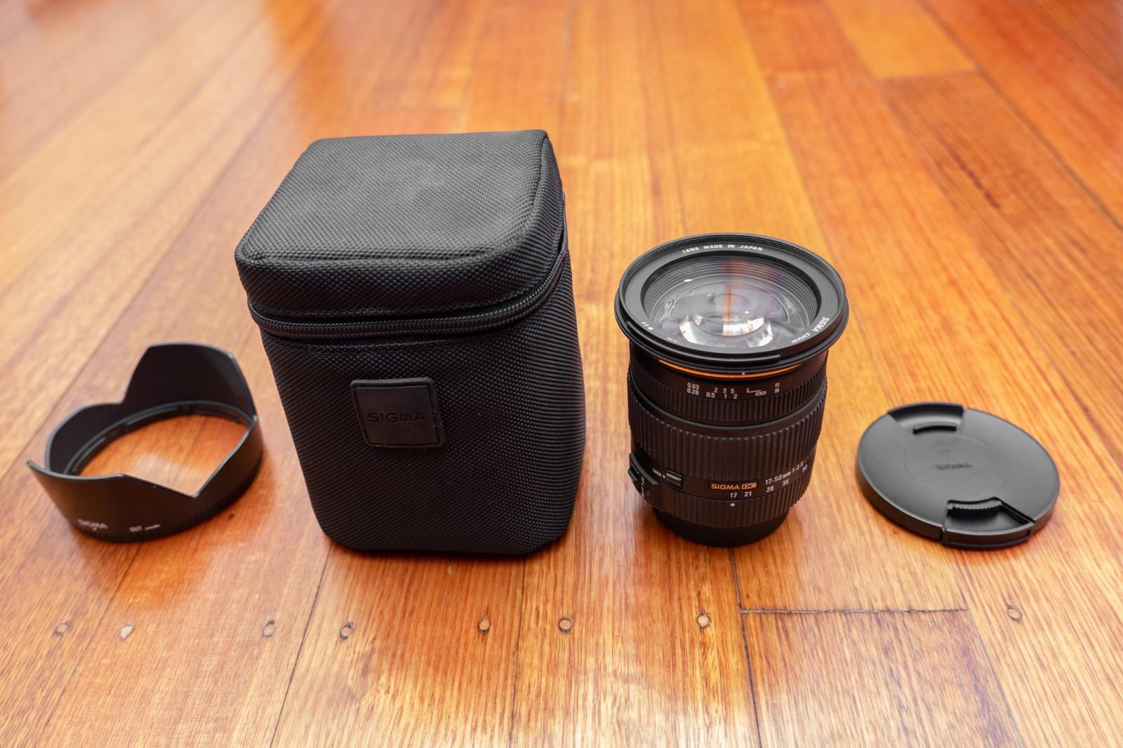 Sigma Ex 17-50mm F2.8 Hsm Dc Os Lens For Pentax K Mount (great