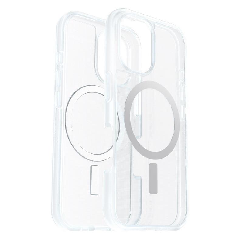 Otterbox React Magsafe Apple Iphone 16 Pro Max Case Clear, Drop+