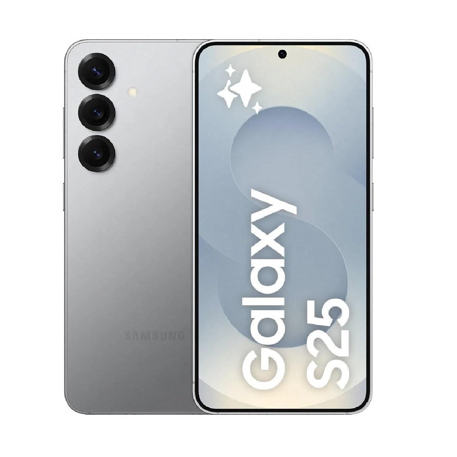 Samsung Sm-s931bzsfats Galaxy S25 5g 512gb - Silver Shadow Au Stock ,