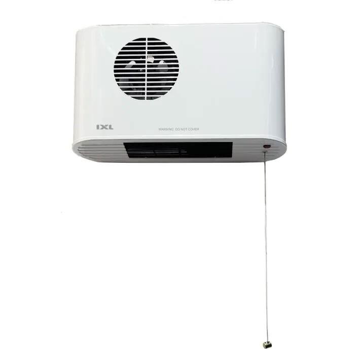 Ixl Winflow Deluxe 2400w Wall Mount Bathroom Fan Heater 72755