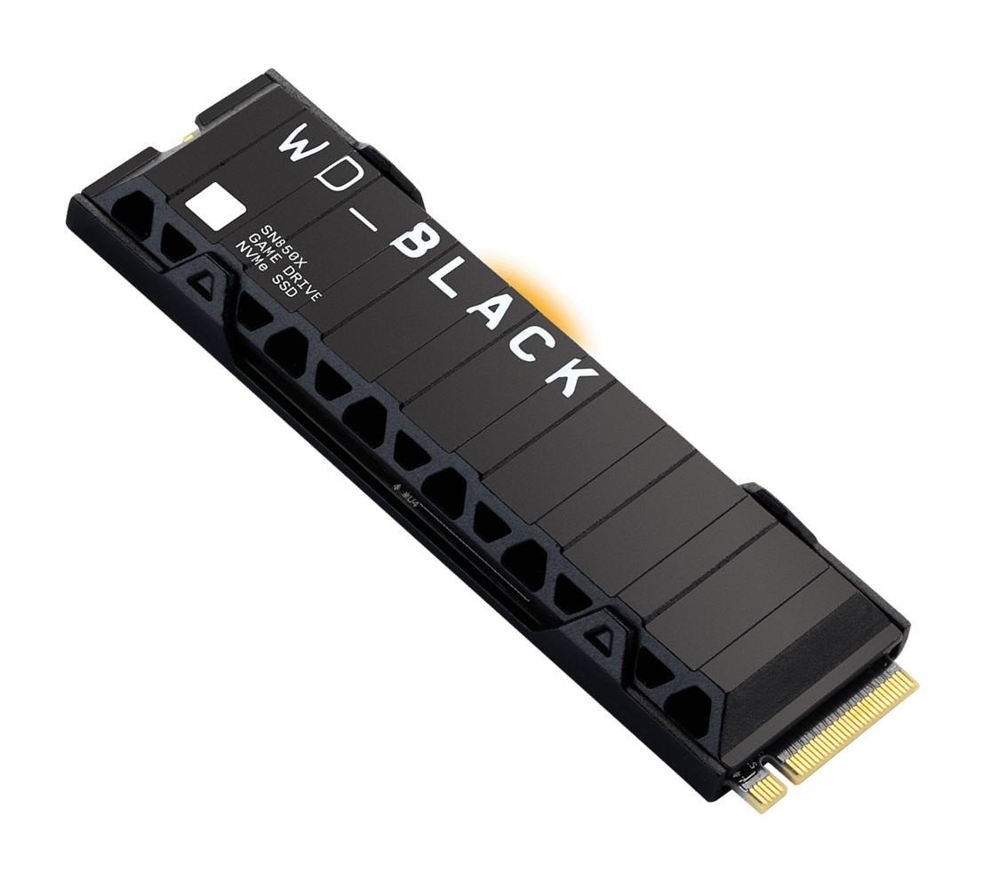 Western Digital Wd Black Sn850x 1tb Gen4 Nvme Ssd Heatsink For Ps5 -